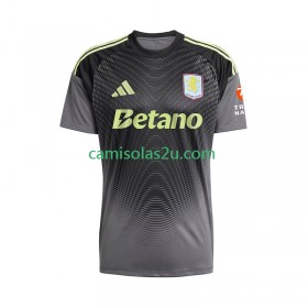 Camisolas de futebol Aston Villa Guarda Redes Equipamento Principal 2025/26 Manga Curta